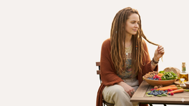 Ernährung für schöne Dreadlocks