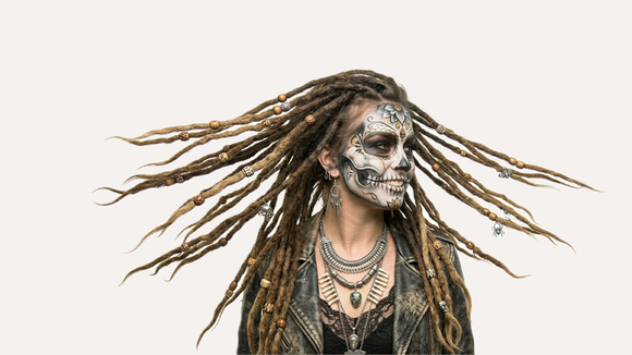 Dreadlocks an Halloween